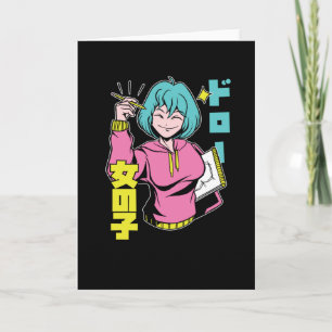 Bara en flicka som Kärlekar djur och skal Kort