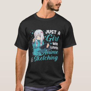 Bara en flicka som Kärlekar djur och skvallrar fli T Shirt