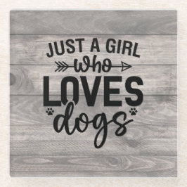 Bara en flicka som Kärlekar hennes Hund Underlägg