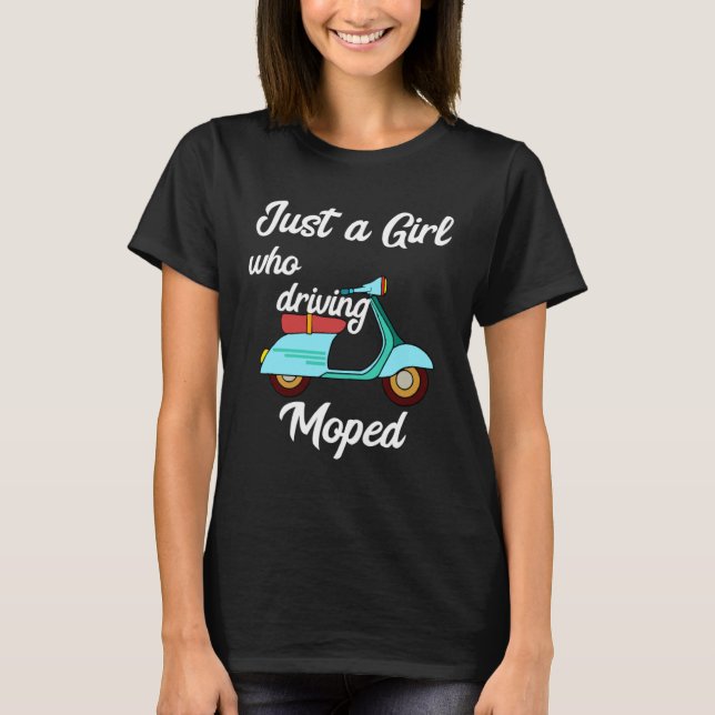 Bara en flicka som kör en skotte t shirt (Framsida)