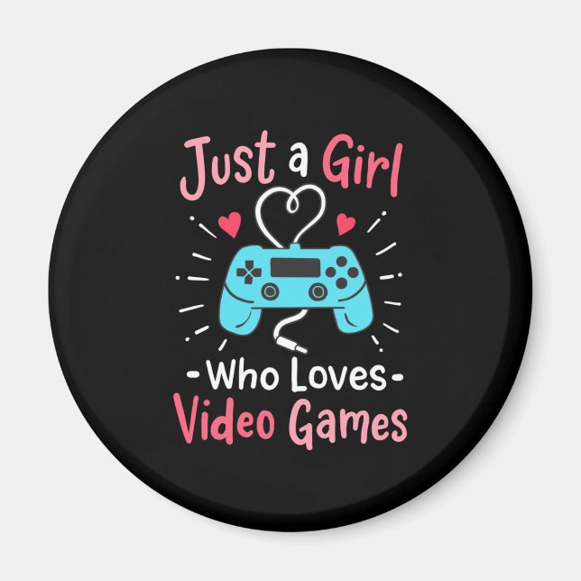 Bara en flicka som spelar videospel i Kärlek Magnet (Framsidan)