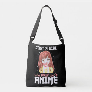 Bara en flicka som Verkligen Kärlek Anime Axelväska