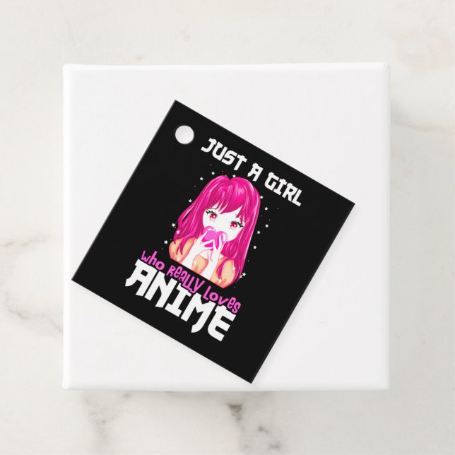 Bara en flicka som Verkligen Kärlek Anime Gåvor Etiketter (På plats)
