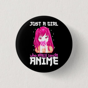 Bara en flicka som Verkligen Kärlek Anime Knapp