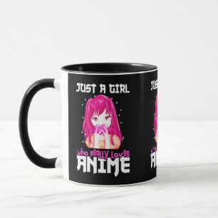 Bara en flicka som Verkligen Kärlek Anime Mugg