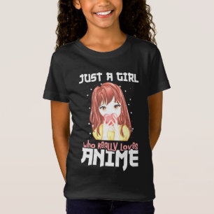 Bara en flicka som Verkligen Kärlek Anime T Shirt