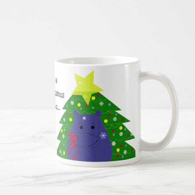 Bara en flodhäst duger kaffemugg (Höger)