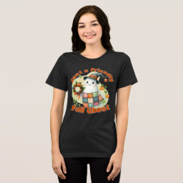 Bara en friendly Fall Ghost" - Cute Autumn Design  T Shirt