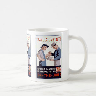 "Bara en fristad" Första hjälpen Poster Kaffemugg