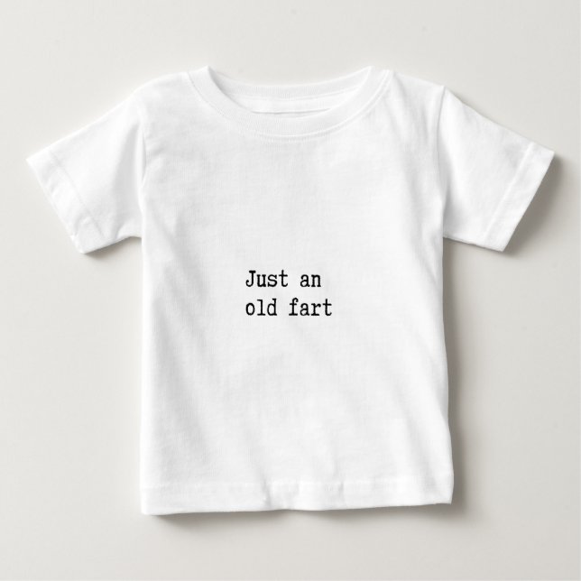 Bara en gammal fart tee (Framsida)