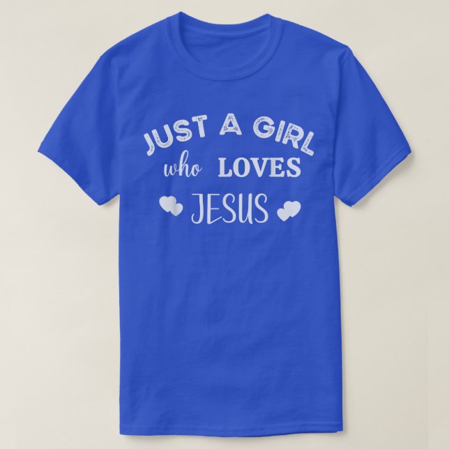 BARA EN GIRL SOM KÄRLEK JESUS GRAPHIC DESIGN CHRIS T SHIRT (Design framsida)