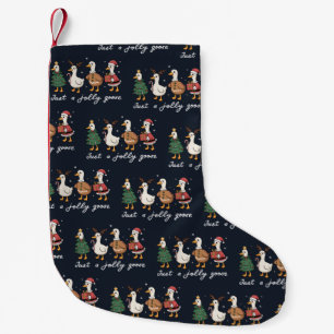 Bara en glatt gås julanka jul Xmas  Liten Julstrumpa