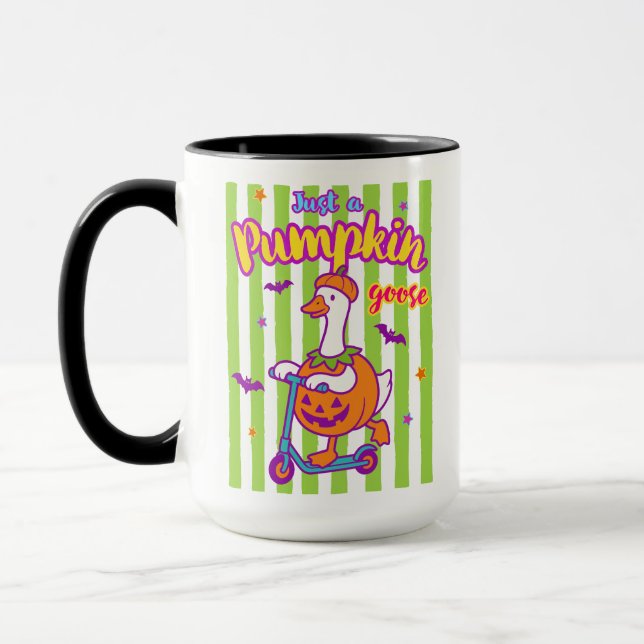 Bara en Halloween-anka av pumpor Mugg (Vänster)
