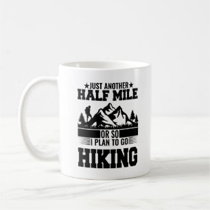 Bara en halv mil eller så. kaffemugg