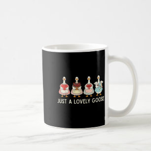 Bara En Härlig Gås Söt Dum Gås Alla Hjärtans Dag Kaffemugg