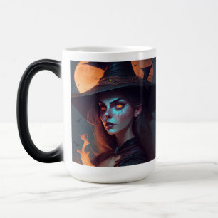 Bara en häxa som behöver sitt kaffe magisk mugg