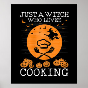 Bara en häxa som kärlek lagar mat Coola chef Gif Poster