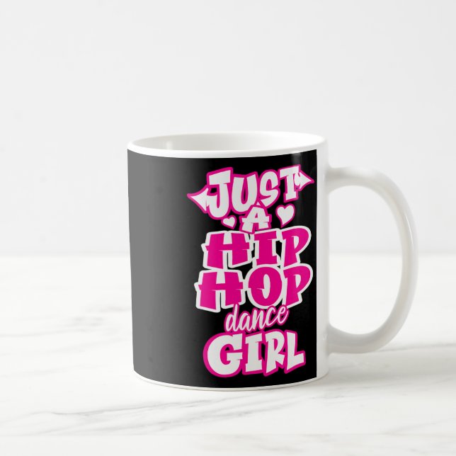 Bara en Hip hop Dance Girl Breakdandandancer Danc Kaffemugg (Höger)