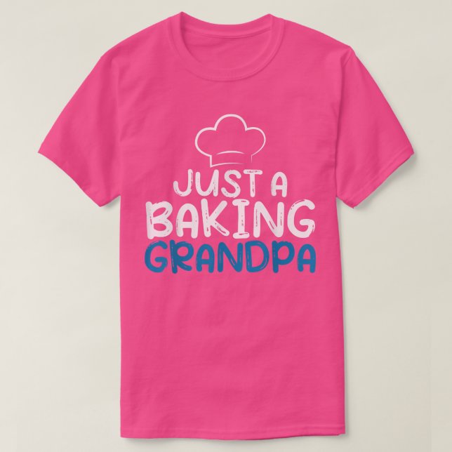 Bara en jävla morfar som kokar Baking Baker Grandf T Shirt (Design framsida)