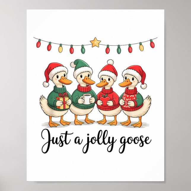 Bara en Jolly Goose-Helgdag Poster (Framsidan)