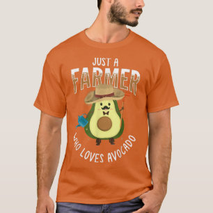 Bara en jordbrukare som Kärlek Avocado, Guacamole T Shirt
