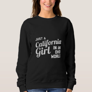 Bara en Kalifornien-flicka i Ohio World T Shirt