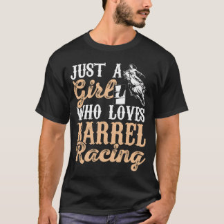 Bara en Kärlek Barrel Tävla Rodeo Horse vintage T Shirt