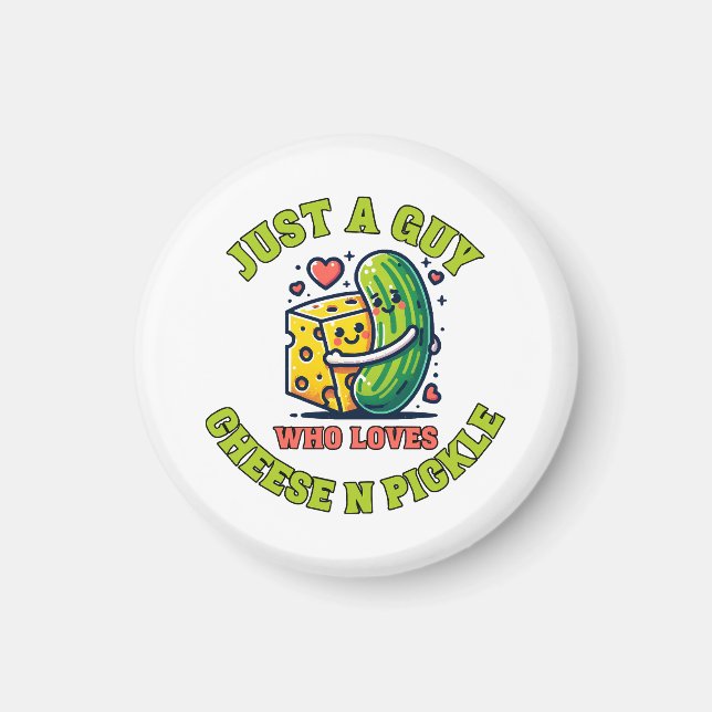 Bara en kille som älskar pickle magnet (Framsidan)