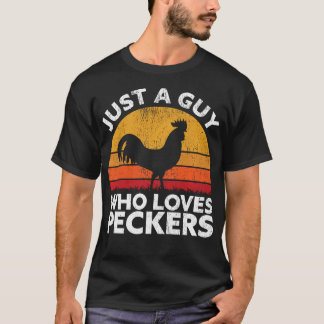 Bara en kille som Kärlek Peckers - Lusnyj Chicken T Shirt