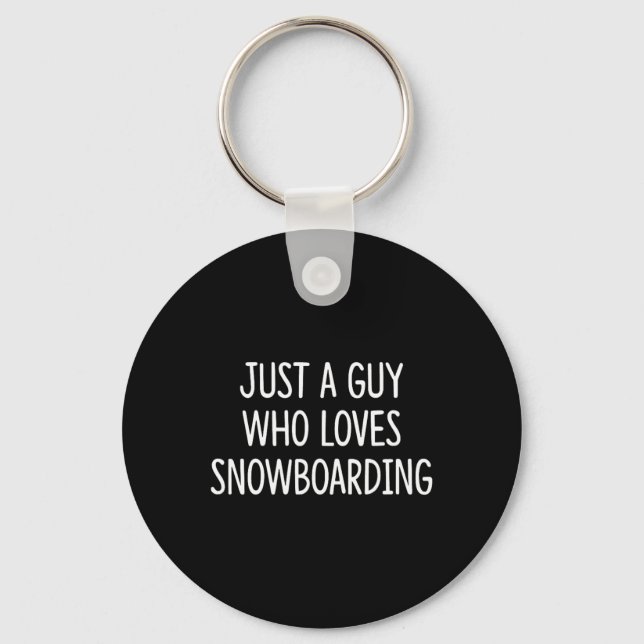 Bara en kille som Kärlek snurrade - Nyckelring (Framsida)