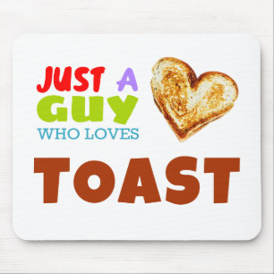 Bara en kille som kärlek Toast Laptop sleeve Musmatta