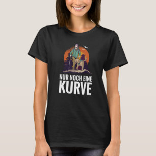 Bara en kurva till och tillägg utomhus t shirt