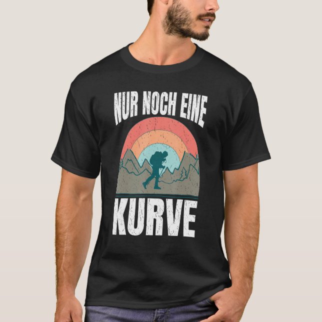 Bara en kurva till och utomhus 3 t shirt (Framsida)