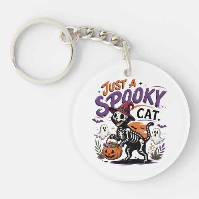 Bara en kuslig katt Halloween  (Framsidan)