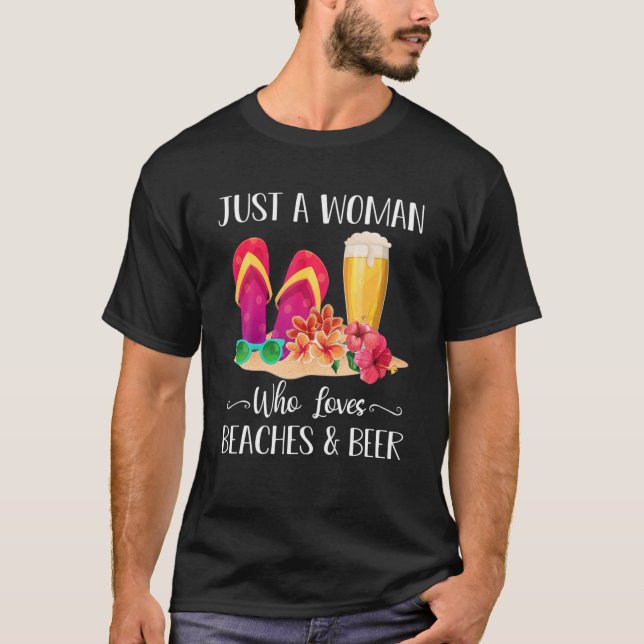 Bara en kvinna som Kärlek stränger sig T Shirt (Framsida)