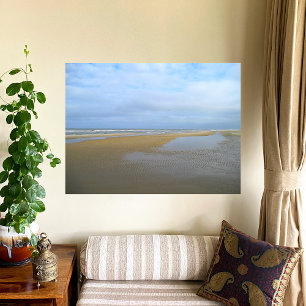 Bara en lång beach poster