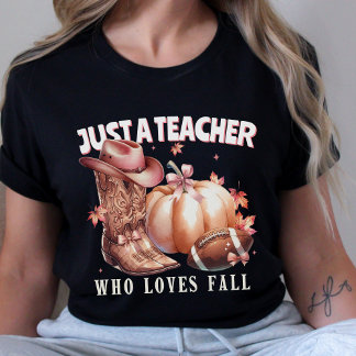Bara en lärare som Kärlek sjunker i Coquette T-Shi T Shirt