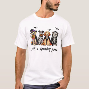 Bara en läskig tass Söt Halloween-tröja för hundar T Shirt