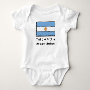 Bara en liten argentinsk nuny Cute Argentina Fla T Shirt