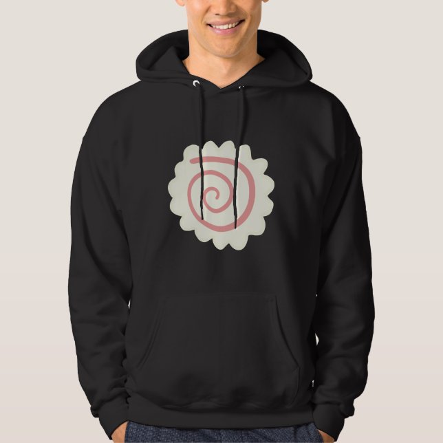 Bara en liten fiskkummel hoodie (Framsida)