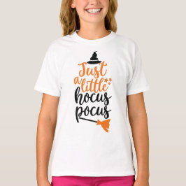 Bara en liten Hocus Pocus Witches Roligt Halloween T Shirt