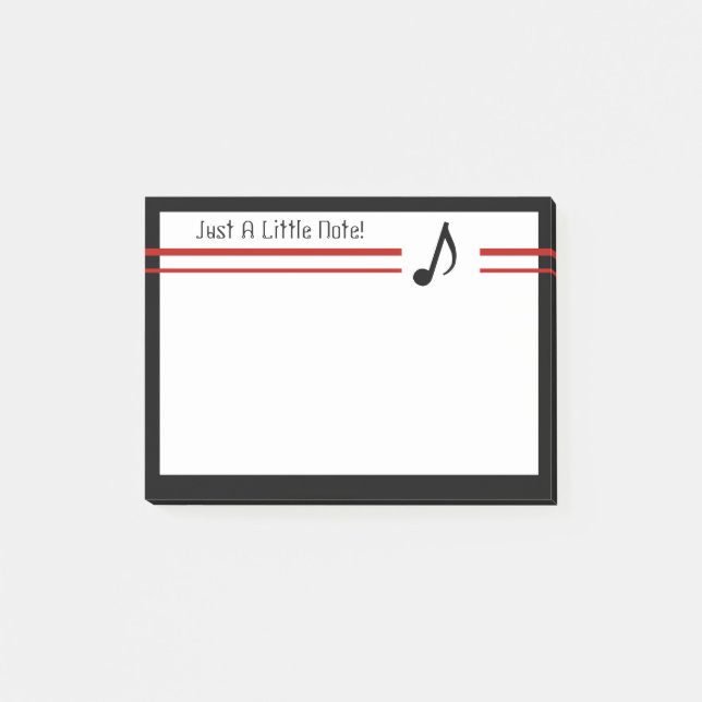 Bara en liten kommentar post-it block (Framsida)