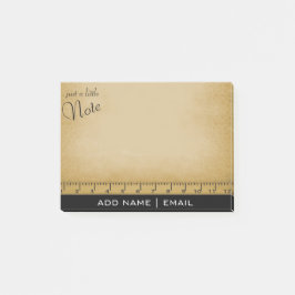 Bara en liten kommentar - Vintage Stil | Skolor Post-it Block