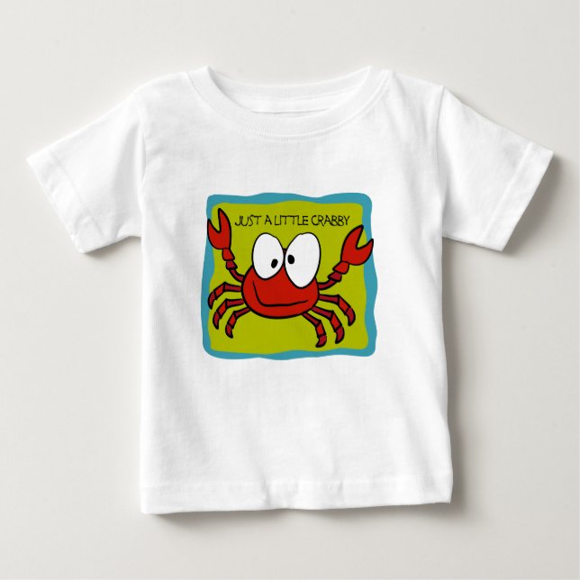 Bara en liten krabby Kids T-Shirt (Framsida)