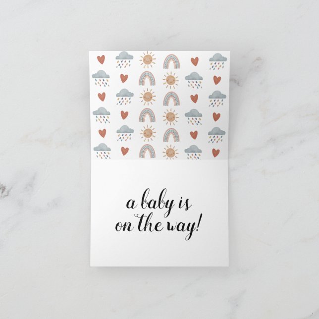 Bara en liten lapp för att säga Graviditet Meddela Meddelande (Inuti)