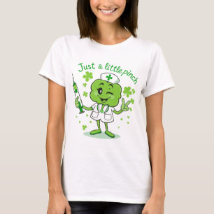 Bara en liten nyck - Lustigt Sankt Patrick-Day Nur T Shirt
