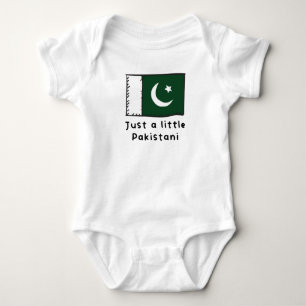 Bara en liten pakistansk funny Cute Pakistan Flagg T Shirt