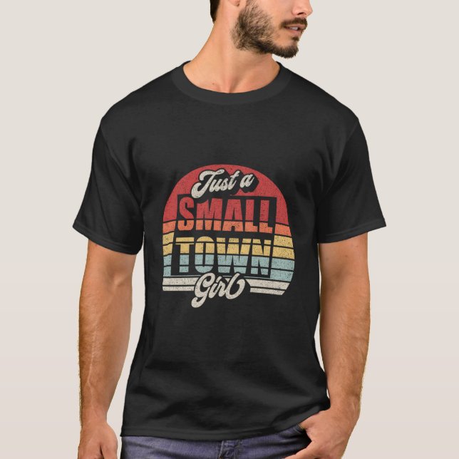 Bara en liten stad t shirt (Framsida)