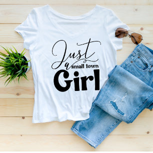 Bara en liten stadsflicka T-Shirt