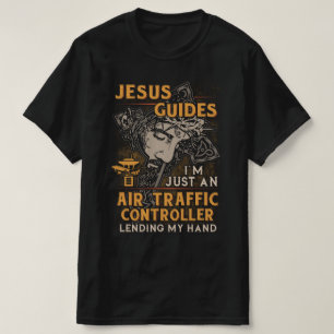 Bara en Luft-trafikledare lånar ut min hand. T Shirt